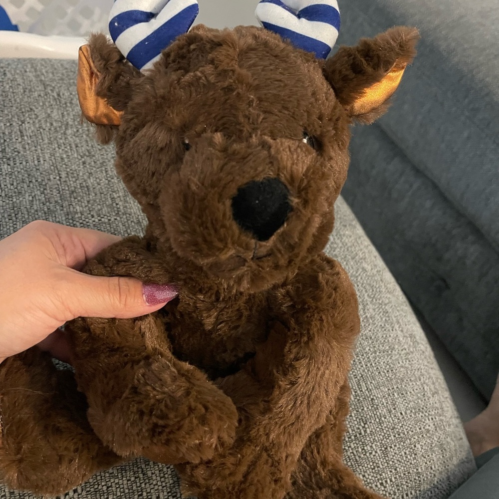 Reindeer bear plush